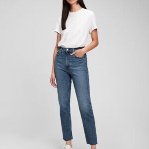 GAP - Sky High Rise Cheeky Straight Jeans - 6T